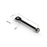 stemball eye cup dia 1 1/32" 1/2 pin